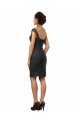 Sleeveless Off the Shoulder Soft Chiffon & Lace A-Line Bridesmaid Dress Brisbane