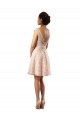 Cap Sleeves Bateau Neck Soft Chiffon & Lace A-Line Bridesmaid Dress Brisbane