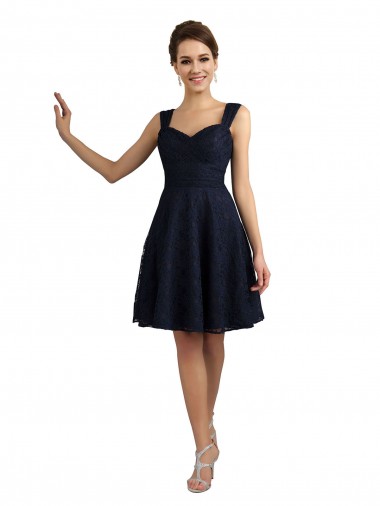 Sleeveless Sweetheart Lace A-Line Bridesmaid Dresses Brisbane