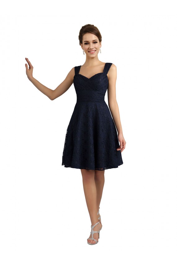 Sleeveless Sweetheart Lace A-Line Bridesmaid Dresses Brisbane
