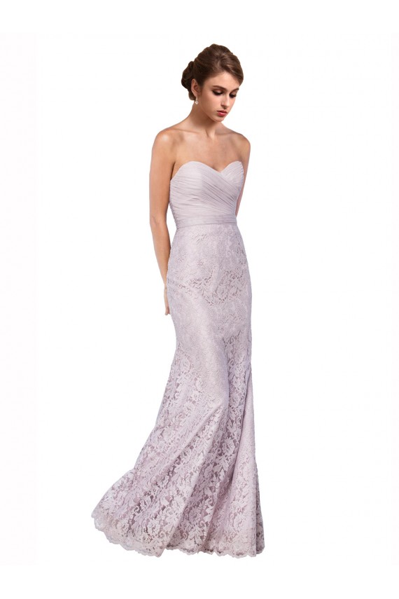 Sleeveless Sweetheart Lace Mermaid Bridesmaid Dress / Evening Dress Brisbane