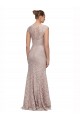Cap Sleeves Sweetheart Lace Mermaid Bridesmaid Dress / Formal Dress Brisbane