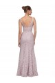 Sleeveless V-Neck V-Back Lace Mermaid Formal Dress / Bridesmaid Dress Brisbane