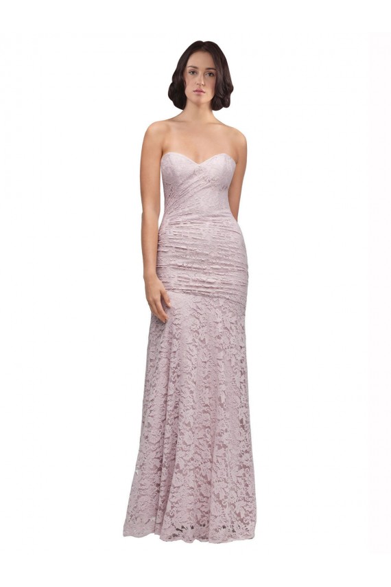 Sleeveless Sweetheart Lace Mermaid Prom Dress / Bridesmaid Dress Brisbane