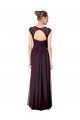 Sleeveless Sweetheart Keyhole Back Soft Chiffon & Lace A-Line Formal Dress / Bridesmaid Dress Brisbane