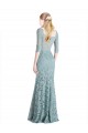 Half Sleeves Sweetheart Lace A-Line Prom Dress / Bridesmaid Dress Brisbane