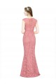Sleeveless Sweetheart Lace Mermaid Prom Dress / Bridesmaid Dress Brisbane