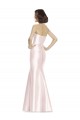 Sleeveless Pink Sweetheart Satin Mermaid Bridesmaid Dress Brisbane