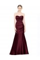Sleeveless Sweetheart Low Back Satin Mermaid Formal Evening Gown / Prom Dress / Bridesmaid Dress Brisbane