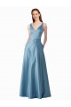 Sleeveless High Neck Satin A-Line Black Tie Prom Dress / Bridesmaid Dress Brisbane