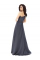 Sleeveless One Shoulder Satin A-Line Formal Evening Gown / Prom Dress / Bridesmaid Dress Brisbane