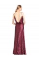 Sleeveless Halter Neck Sequin A-Line Formal Evening Gown / Prom Dress / Bridesmaid Dress Brisbane