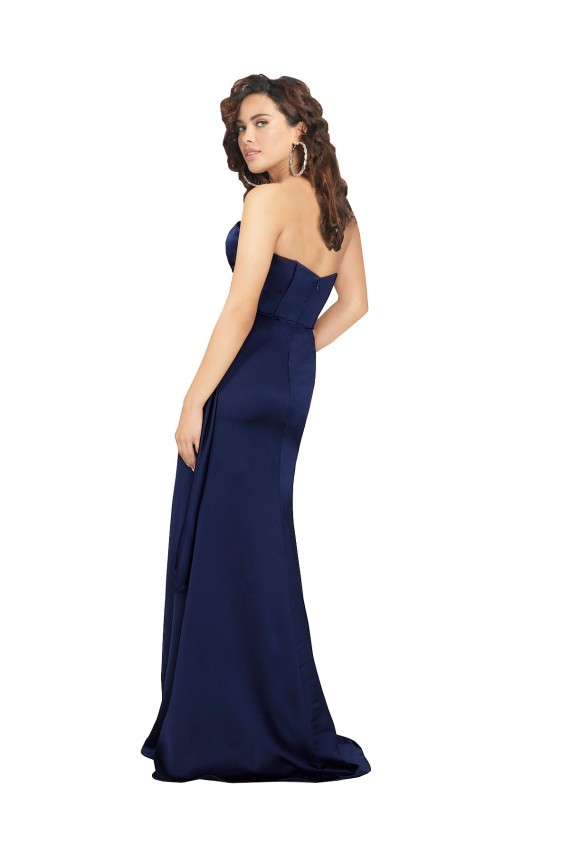 Sleeveless Sweetheart Silk like Satin A-Line Formal Evening Gown / Prom Dress / Bridesmaid Dress Brisbane