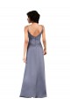 Sleeveless V-Neck Silk like Satin Column Formal Evening Gown / Prom Dress / Bridesmaid Dress Brisbane