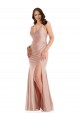 Sleeveless V-Neck Silk like Satin Mermaid Formal Plus Size Evening Gown / Prom Dress / Bridesmaid Dress Brisbane