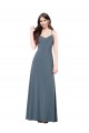 Sleeveless V-Neck Low Back Spandex A-Line Prom Dress / Bridesmaid Dress Brisbane