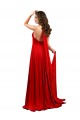 Sleeveless Halter Neck Criss Cross Open Back Spandex A-Line Formal Evening Gown / Prom Dress / Bridesmaid Dress Brisbane