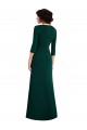 Long Sleeves V-Neck V-Back Spandex Trumpet Formal Evening Gown / Prom Dress / Bridesmaid Dress Brisbane