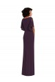 Split Sleeves V-Neck Spandex Sheath Formal Evening Gown / Prom Dress / Bridesmaid Dress Brisbane