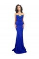 Sleeveless Royal Blue Sweetheart Low Back Stretch Crepe Mermaid Formal Evening Gown / Prom Dress / Bridesmaid Dress Brisbane