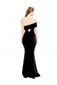 Sleeveless One Shoulder Keyhole Back Stretch Crepe Mermaid Formal Evening Gown / Prom Dress / Bridesmaid Dress Brisbane