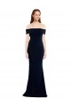 Sleeveless Off the Shoulder Keyhole Back Stretch Crepe Mermaid Formal Dress / Bridesmaid Dress Brisbane