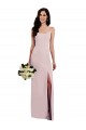 Sleeveless Spaghetti Straps V-Back Stretch Crepe Trumpet Formal Evening Gown / Prom Dress / Bridesmaid Dress Brisbane