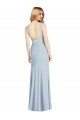Sleeveless Halter Neck Backless Stretch Crepe Trumpet Formal Evening Gown / Bridesmaid Dress Brisbane