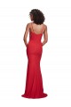 Sleeveless Spaghetti Straps Stretch Crepe Mermaid Bridesmaid Dress / Evening Dress Brisbane