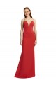 Sleeveless Spaghetti Straps Open Back Stretch Crepe Mermaid Formal Evening Gown / Prom Dress / Bridesmaid Dress Brisbane