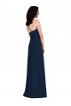 Sleeveless Halter Neck Criss Cross Open Back Stretch Crepe Trumpet Semi Formal Evening Dress / Bridesmaid Dress Brisbane