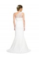 Sleeveless One Shoulder Stretch Crepe & Tulle Mermaid Formal Evening Gown / Bridesmaid Dress Brisbane