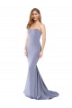 Sleeveless Smoke Blue Sweetheart Low Back Stretch Crepe Mermaid Formal Evening Gown / Prom Dress / Bridesmaid Dress Brisbane