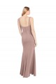 Sleeveless Square Neck Stretch Crepe Mermaid Prom Dress / Bridesmaid Dress Brisbane