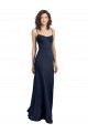 Sleeveless High Neck Low Back Stretch Crepe Sheath Formal Dress / Bridesmaid Dress Brisbane