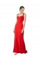 Sleeveless Red Sweetheart Stretch Crepe Mermaid Formal Evening Gown / Prom Dress / Bridesmaid Dress Brisbane