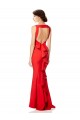 Sleeveless Halter Neck Open Back Stretch Crepe Mermaid Bridesmaid Dress / Evening Gowns Brisbane