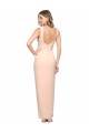 Sleeveless Square Neck Stretch Crepe Sheath Formal Evening Gown / Prom Dress / Bridesmaid Dress Brisbane