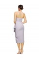 Sleeveless Strapless Low Back Stretch Crepe Sheath High Low Evening Gown / Prom Dress / Bridesmaid Dress Brisbane