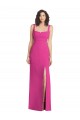 Sleeveless Square Neck Low Back Stretch Crepe Trumpet Semi Formal Evening Dress / Prom Dress / Bridesmaid Dress Brisbane