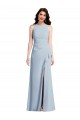 Sleeveless Halter Neck Stretch Crepe Trumpet Formal Dress / Bridesmaid Dress Brisbane