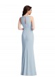Sleeveless Halter Neck Stretch Crepe Trumpet Formal Dress / Bridesmaid Dress Brisbane