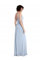 Sleeveless Square Neck Stretch Crepe Sheath Prom Dress / Bridesmaid Dress Brisbane