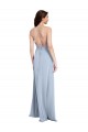 Sleeveless Halter Neck Criss Cross Open Back Stretch Crepe Sheath Formal Evening Gown / Prom Dress / Bridesmaid Dress Brisbane