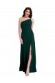 Sleeveless One Shoulder Open Back Stretch Crepe A-Line Formal Evening Gown / Prom Dress / Bridesmaid Dress Brisbane