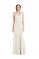 Sleeveless Halter Neck Low Back Stretch Crepe Trumpet Semi Formal Evening Dress / Prom Dress / Bridesmaid Dress Brisbane