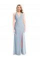 Sleeveless Halter Neck Open Back Stretch Crepe Trumpet Bridesmaid Dress / Evening Dress Brisbane