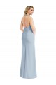 Sleeveless Halter Neck Open Back Stretch Crepe Trumpet Bridesmaid Dress / Evening Dress Brisbane