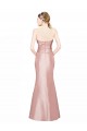 Sleeveless Sweetheart Low Back Stretch Satin A-Line Formal Evening Gown / Prom Dress / Bridesmaid Dress Brisbane