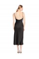 Sleeveless Spaghetti Straps Low Back Stretch Satin A-Line Formal Evening Gown / Prom Dress / Bridesmaid Dress Brisbane
